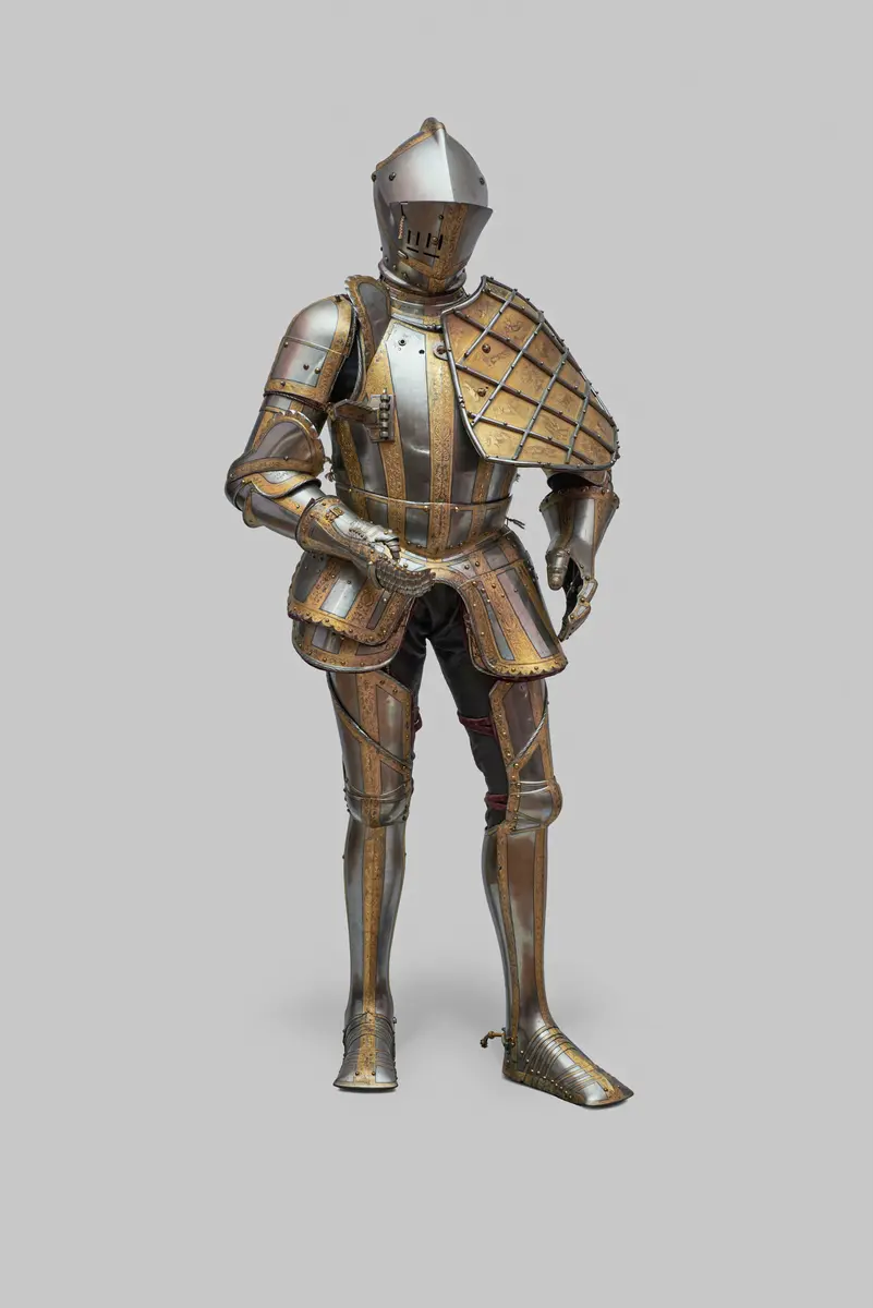 Stechküriss der Königsgarnitur Kaiser Maximilian II.