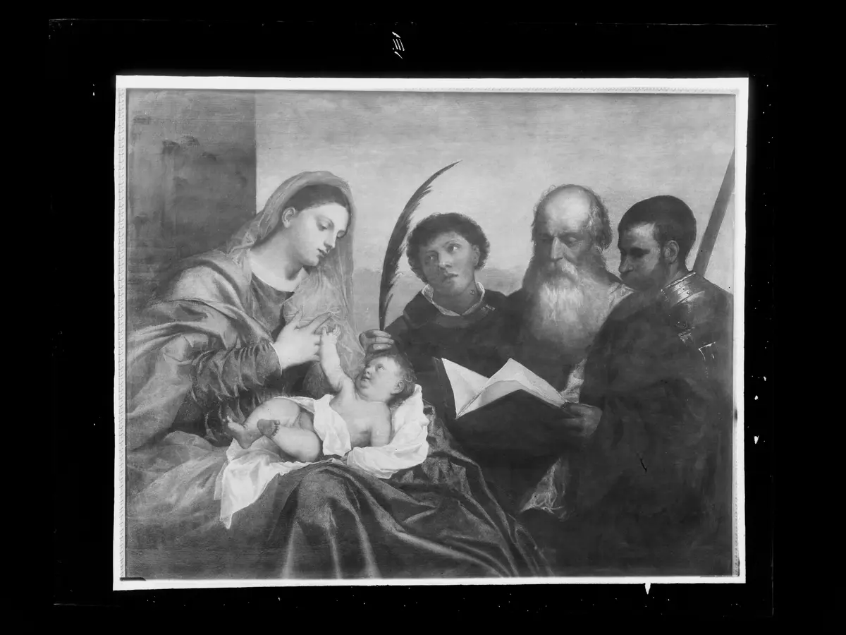 Maria mit Kind und den hll. Stephanus, Hieronymus und Mauritius