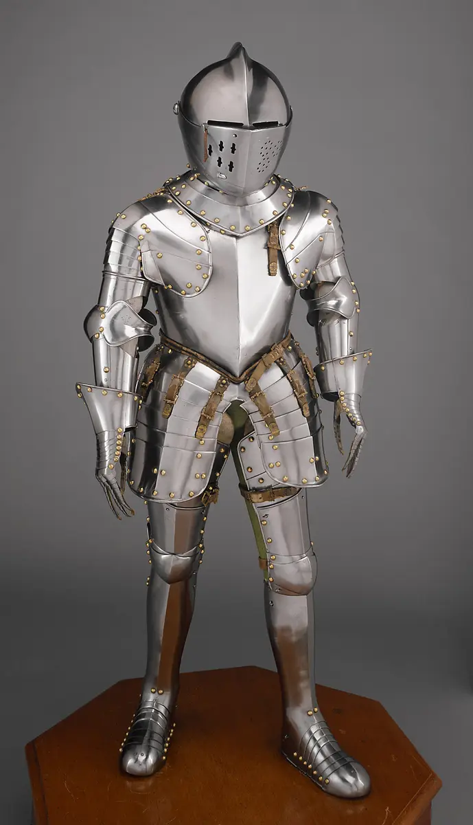 Ganzer, blanker Knabenharnisch, Kinderrüstung