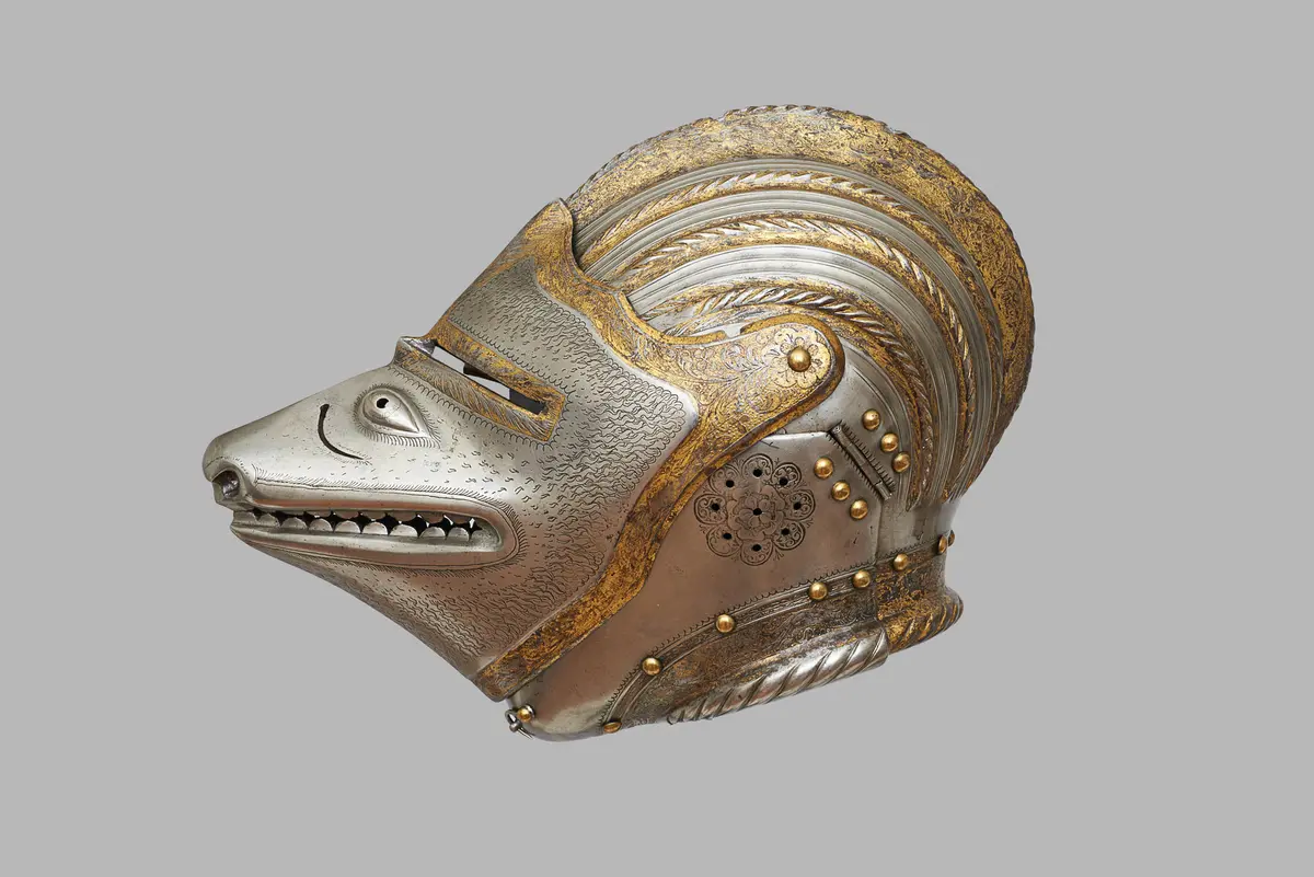 Geschlossener Helm; sogenannter Fuchshelm