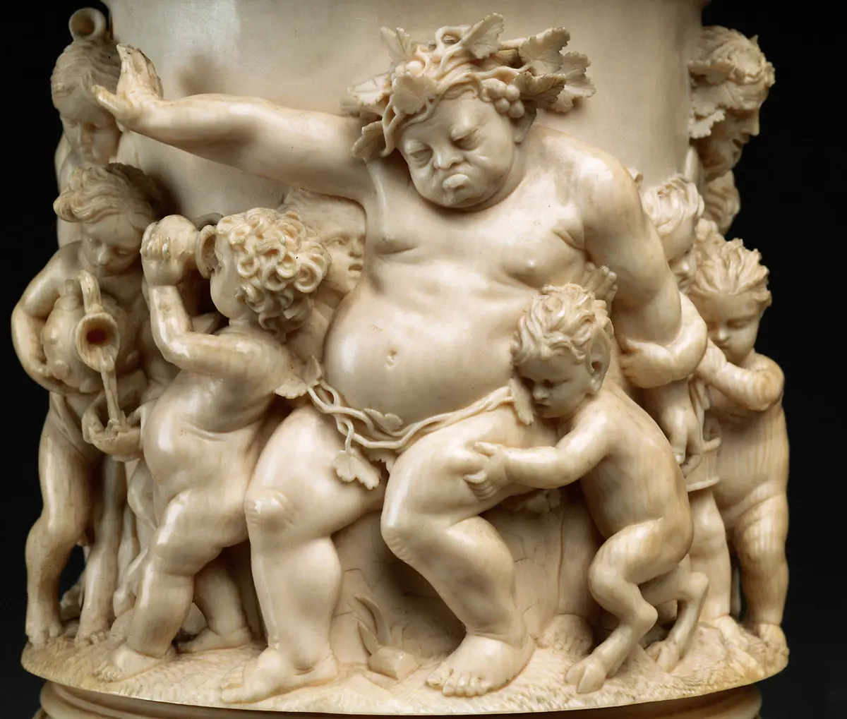 Deckelhumpen mit Bacchanal