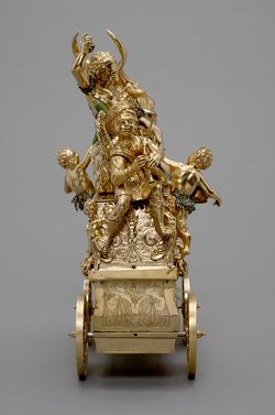 Automat mit Triumph des Bacchus