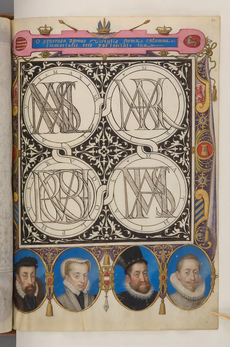 Schriftmusterbuch; 127 Blatt Pergament