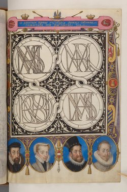 Schriftmusterbuch; 127 Blatt Pergament