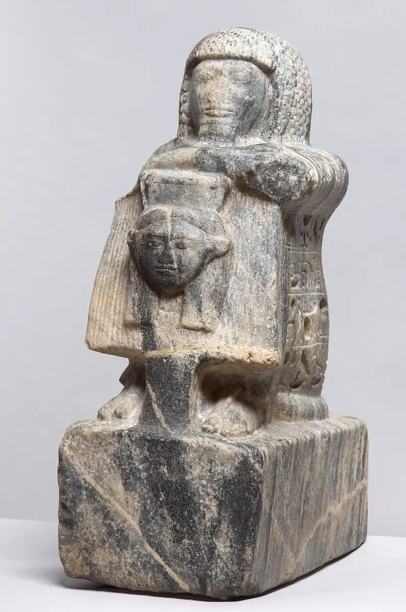 Sistrophore Hockerstatue des Chai-hapi