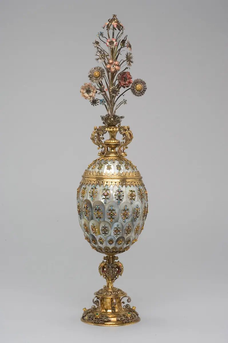 Ten-piece Ensemble of Double and Lidded Cups