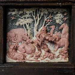 Tafel mit 60 Szenen aus den Metamorphosen des Ovid