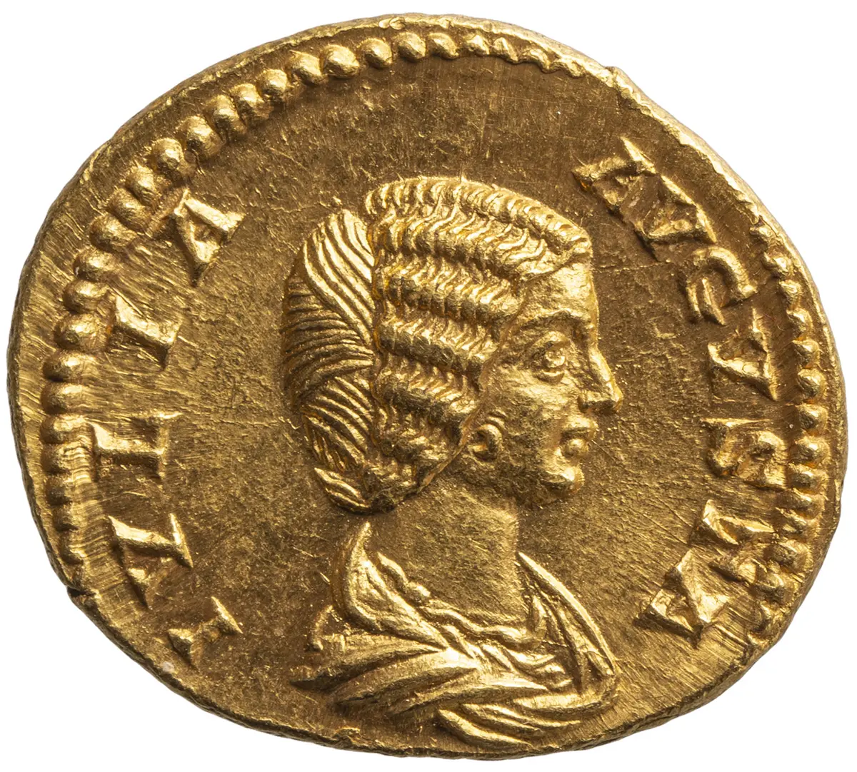 Iulia Domna und Antoninus III. (Caracalla)