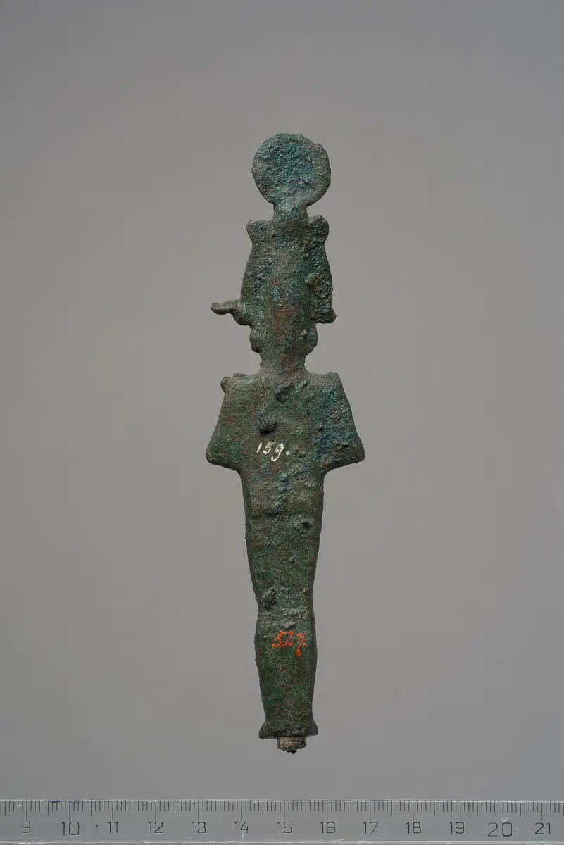 Kleine Figur des Gottes Osiris