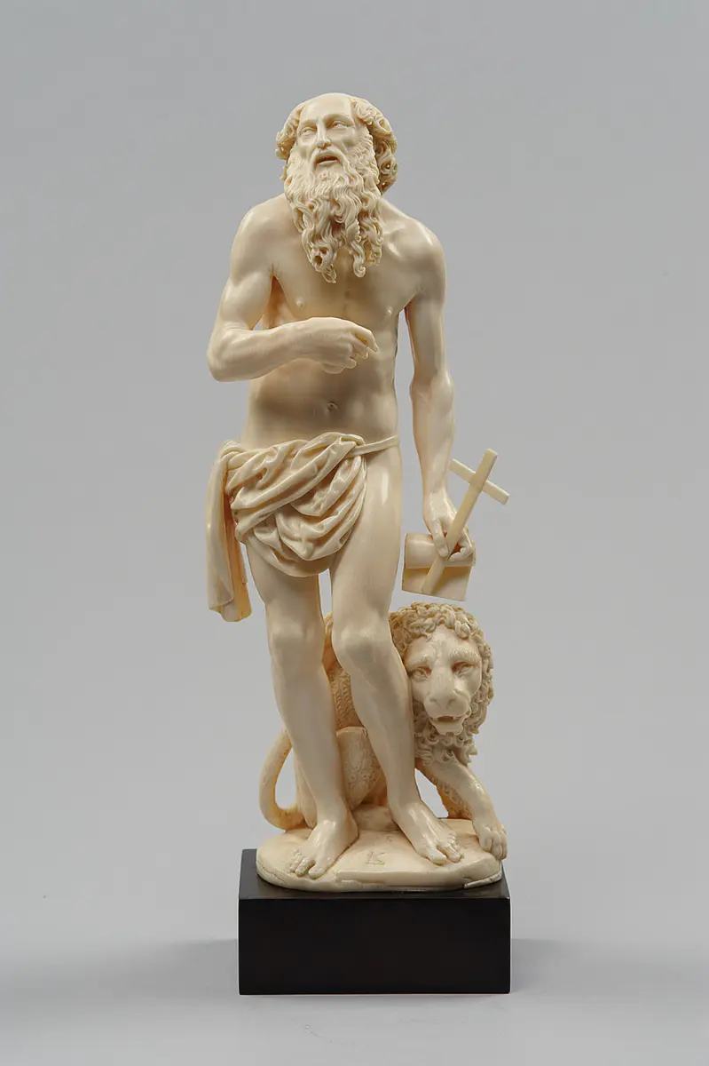 Hl. Hieronymus mit dem Löwen
