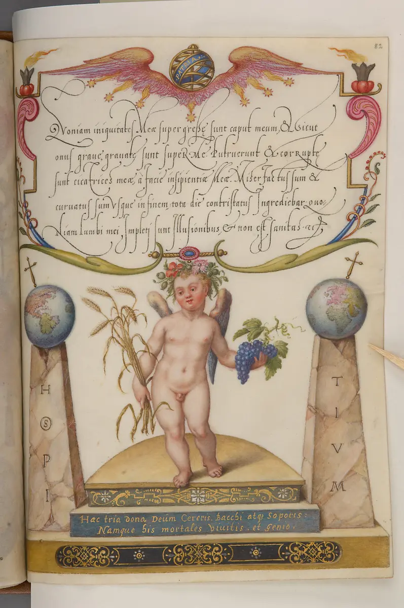 Schriftmusterbuch; 127 Blatt Pergament