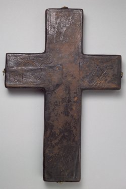 Das Futteral für das Reliquiar mit der Kreuzpartikel