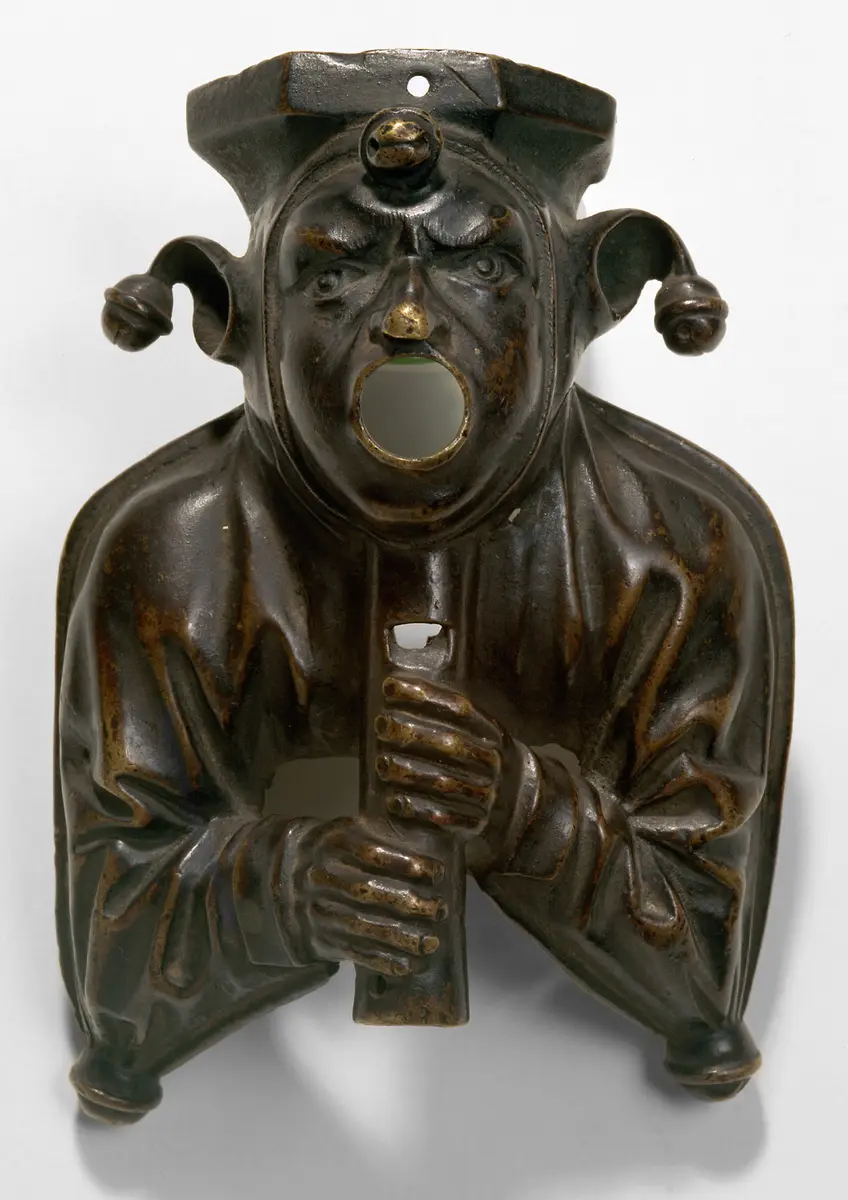 Büste eines Schalksnarren (Fragment von einem Brunnen)