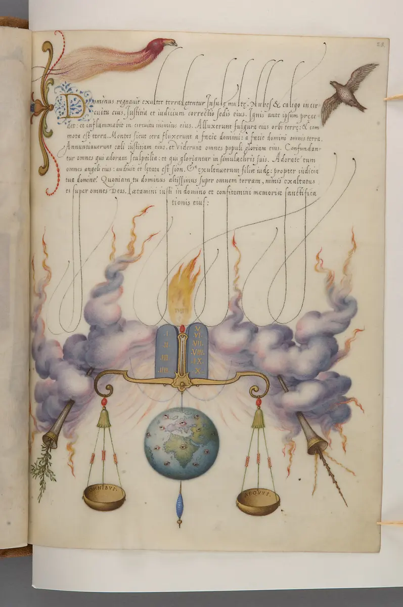 Schriftmusterbuch; 127 Blatt Pergament