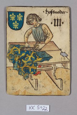 Kartenspiel, sog. Hofämterspiel