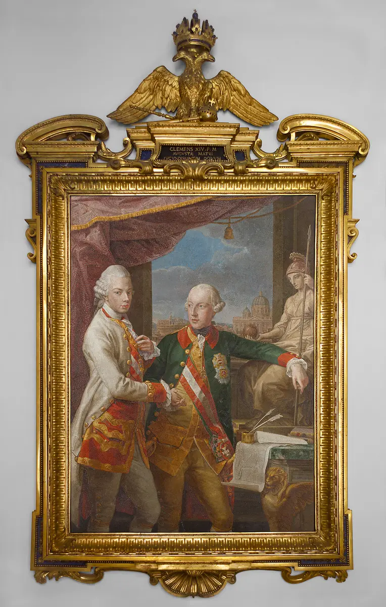 Kaiser Josef II. mit Großherzog Pietro Leopoldo von Toskana