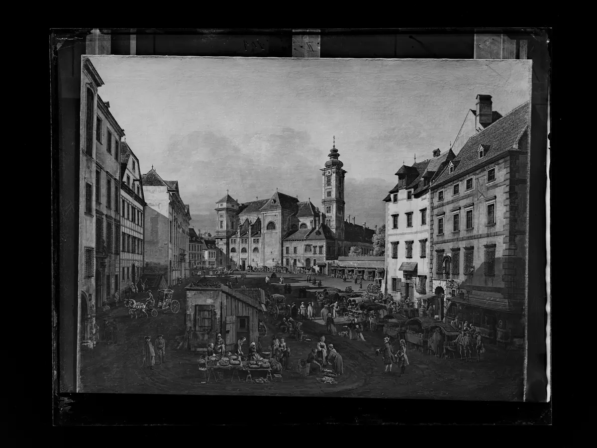 Die Freyung in Wien, Ansicht von Südosten