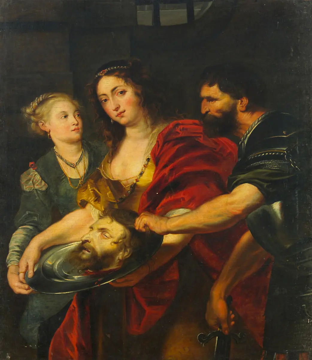 Herodias und Salome mit dem Haupt des Johannes des Täufers