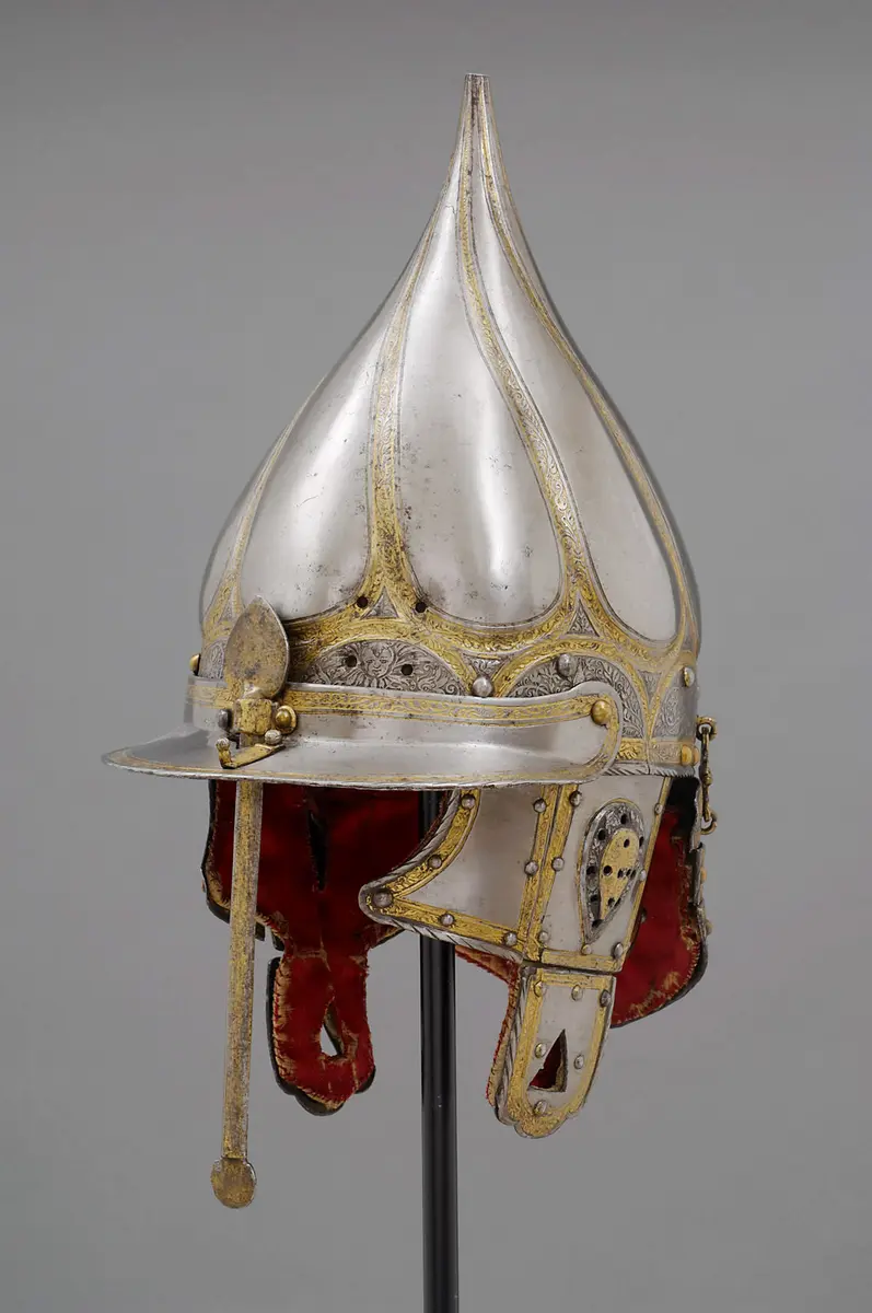 Orientalisierende Sturmhaube