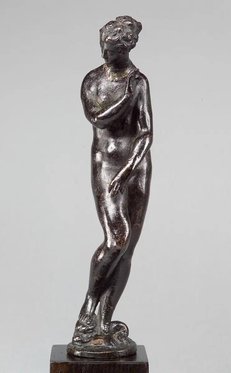 Statuette, Kleinbronze, Bronze, Venus marina