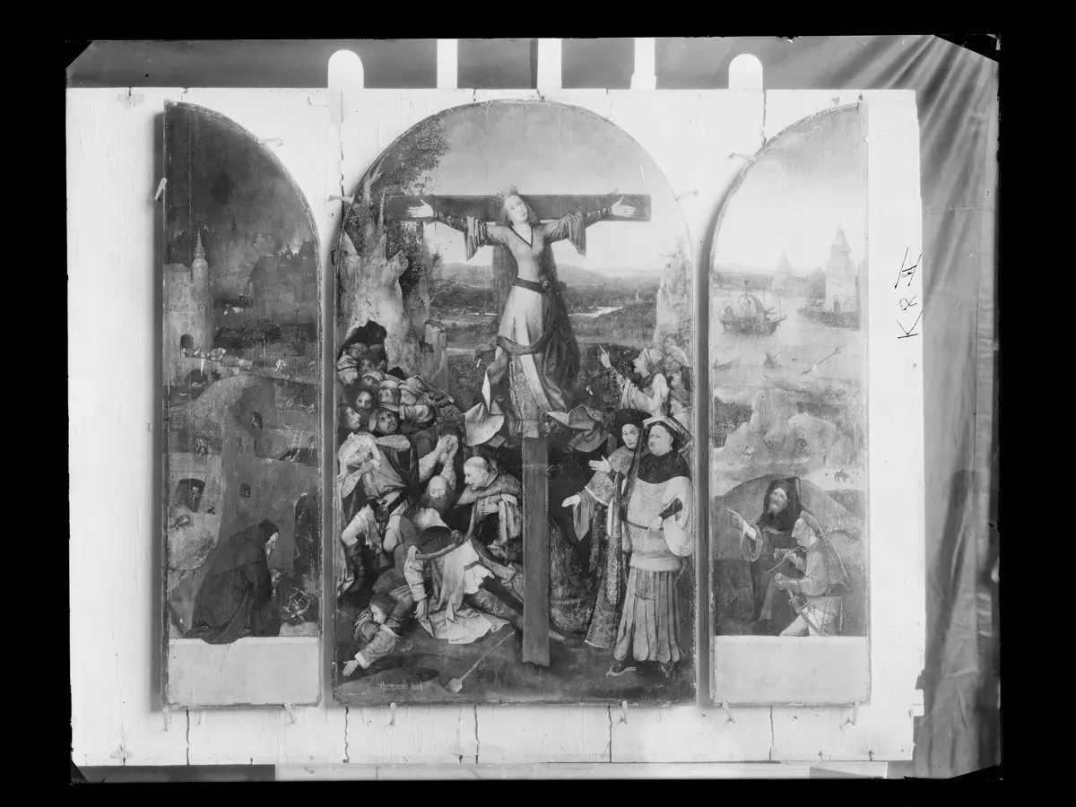 Triptychon: Martyrium der Hl. Julia