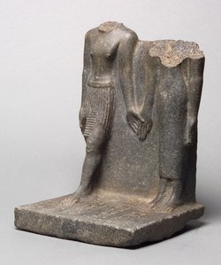 Statuengruppe des Nefer-heb und der Dedet-nebu