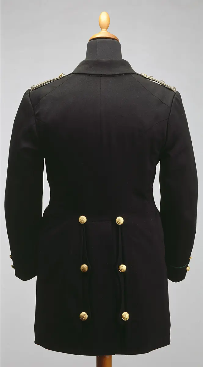 Uniformrock (“Flottenrock“) von der Dienstuniform eines Beamten (4. Kategorie, 9. Rangklasse) des k. k. Finanzministeriums