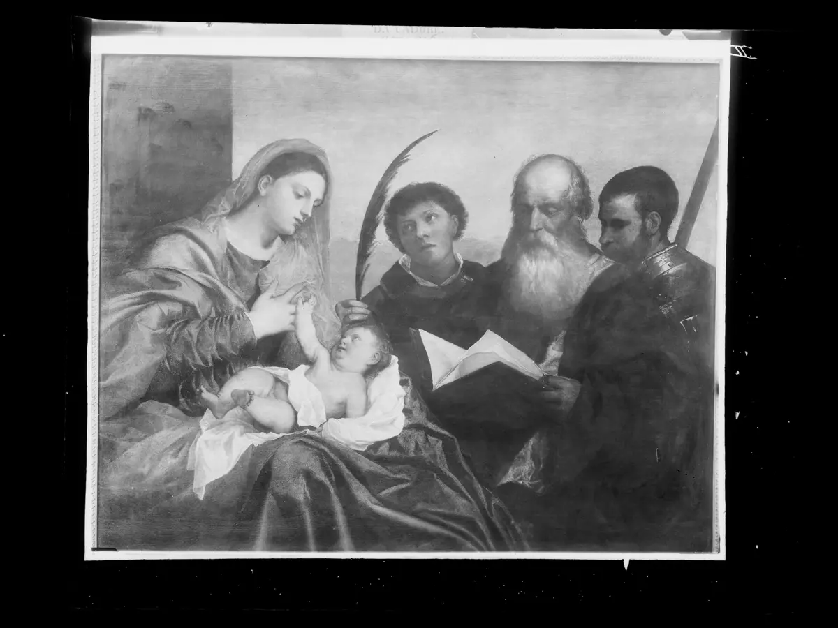Maria mit Kind und den hll. Stephanus, Hieronymus und Mauritius
