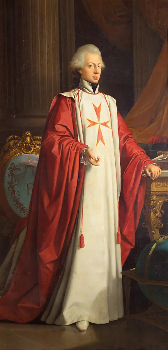 Großherzog Ferdinand III. von Toskana (1769-1824) im Ornat des toskanischen Stephansordens