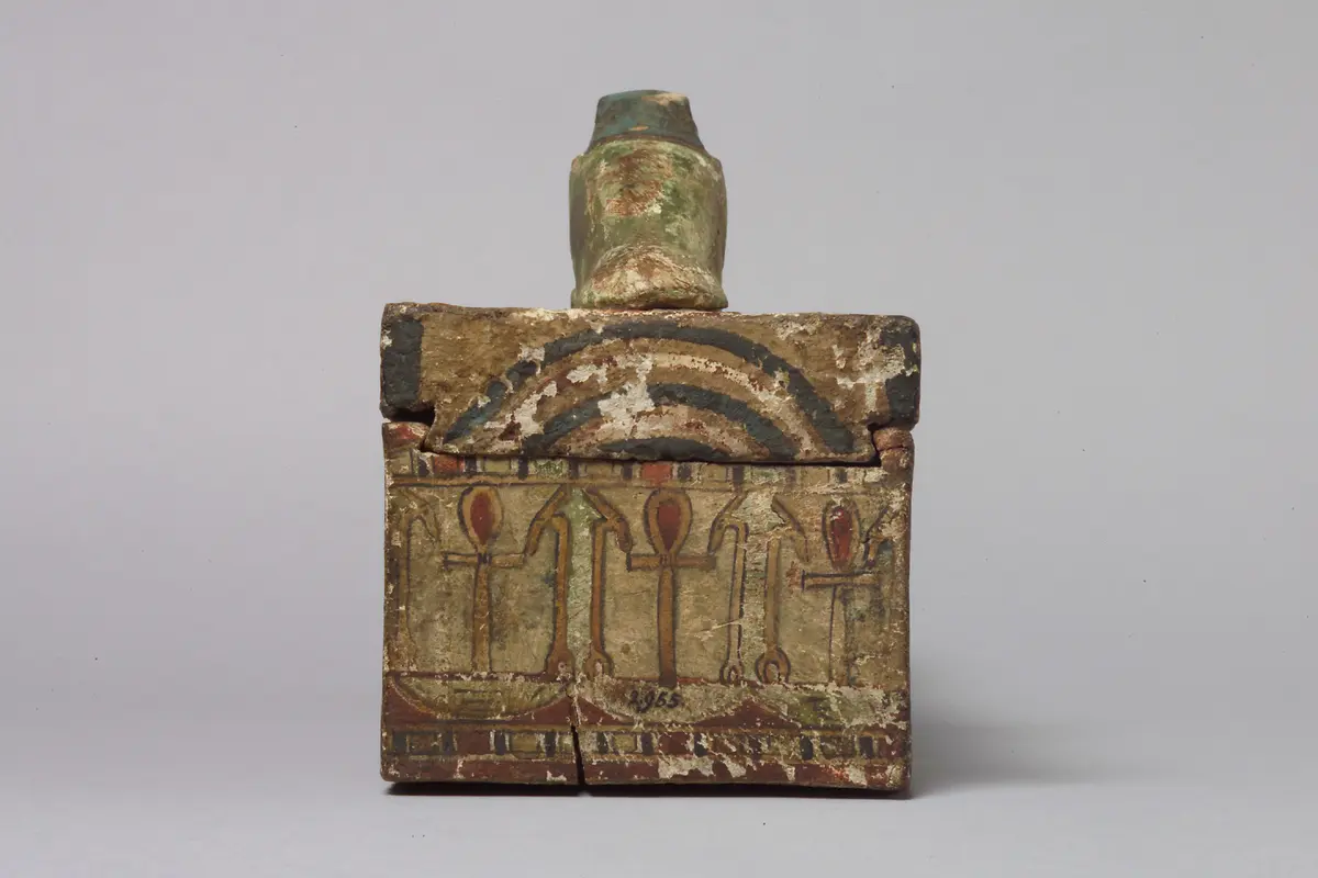 Basis für eine Ptah-Sokar-Osiris-Statuette