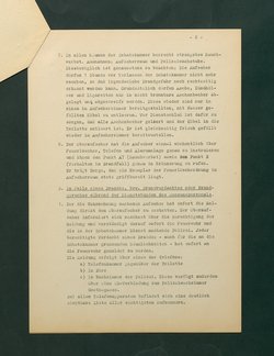 Feuerlöschordnung für das Kunsthistorische Museum, Teil III: Schatzkammer