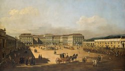 Das kaiserliche Lustschloss Schönbrunn, Ehrenhofseite