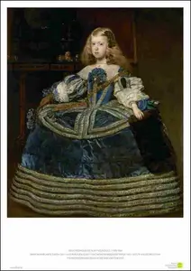 Velázquez - Infanta Margarita Teresa in a Blue Dress