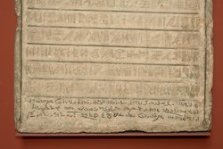 Stele des Hohepriesters des Ptah von Memphis Djed-her