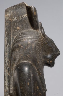 Seated statue of the goddess Sakhmet