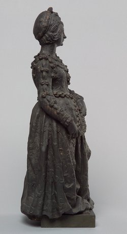 Viridis Visconti, Statue, Statuette, Terracotta