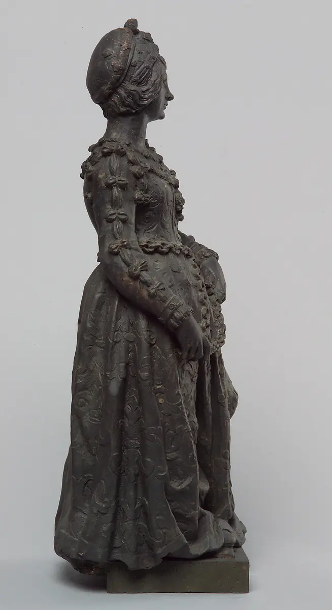 Viridis Visconti, Statue, Statuette, Terracotta