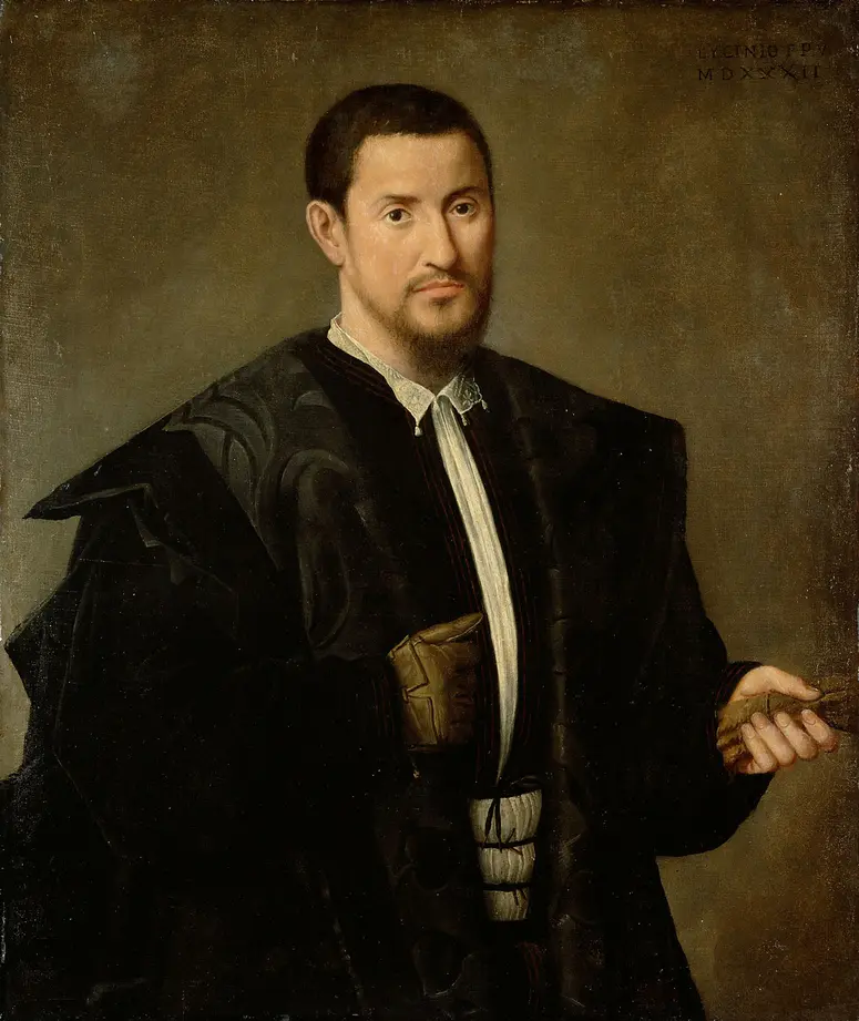 Portrait of a Bareheaded Man