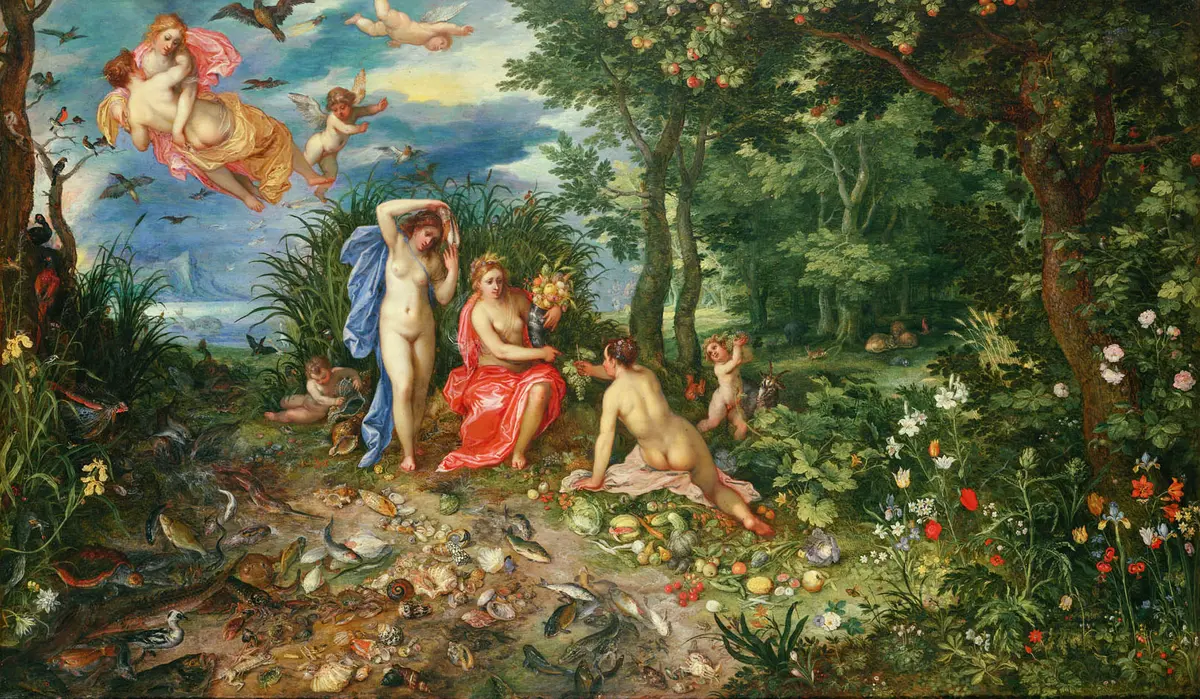 Ceres und die vier Elemente