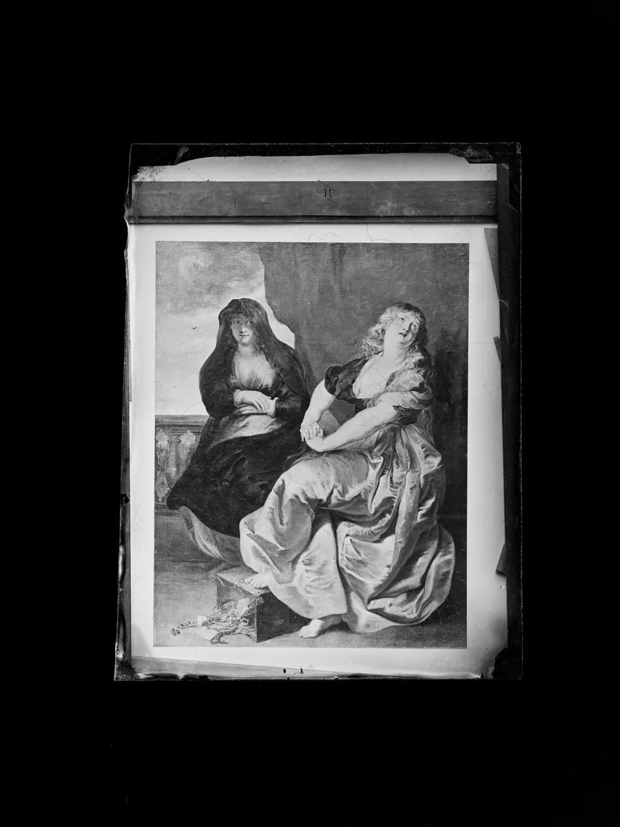 Reuige Magdalena und ihre Schwester Martha