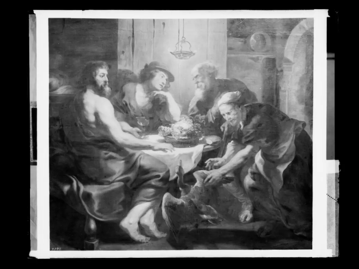 Jupiter und Merkur bei Philemon und Baucis