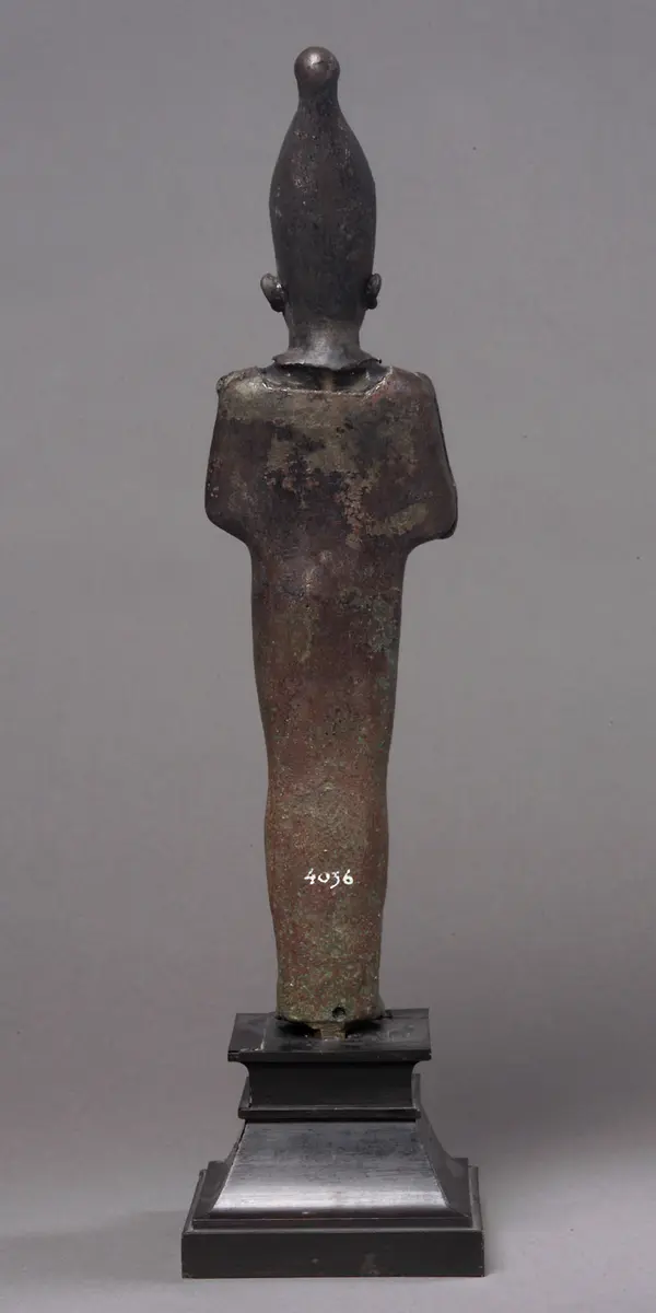 Gott Osiris, stehend