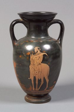 Reitender Satyr