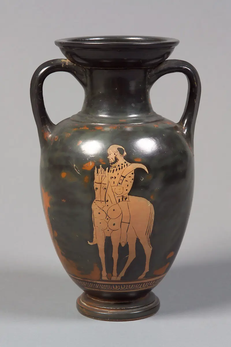 Reitender Satyr