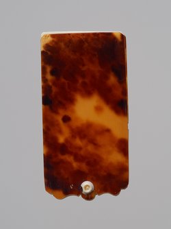 Notizbuch eines Schreibzeugs in Gestalt einer Säule