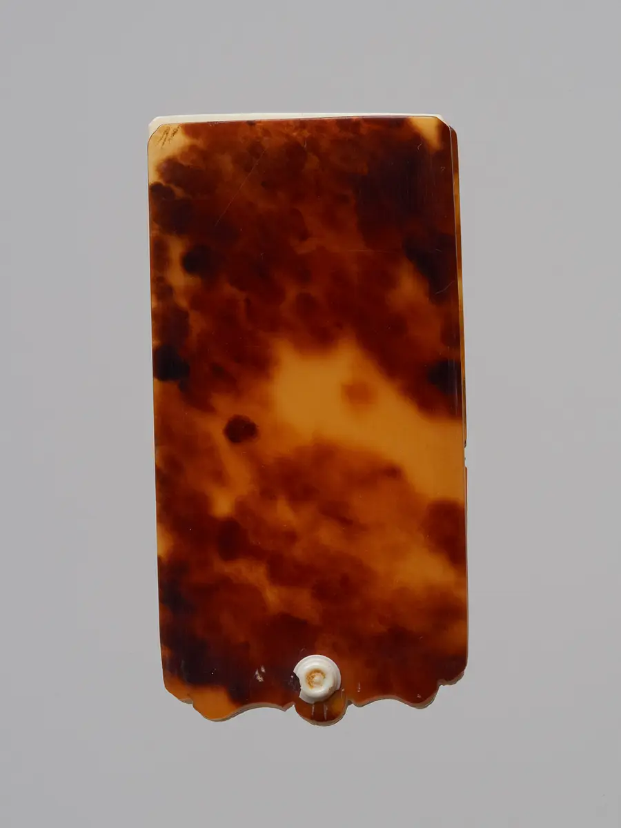 Notizbuch eines Schreibzeugs in Gestalt einer Säule