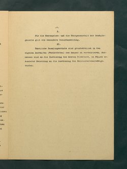 Dienstvorschrift für das Kunsthistorische Museum in Wien
