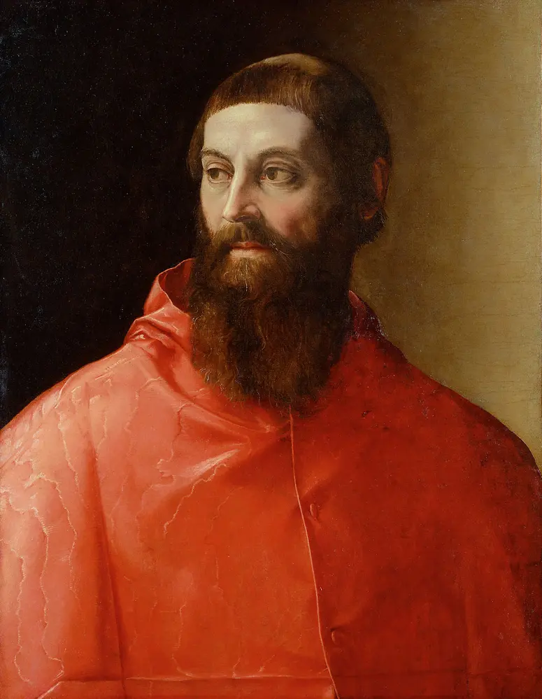 Cardinal Rodolfo Pio (around 1500–1564),