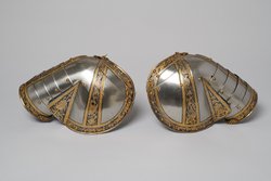 Ein Paar Achseln der Trophäengarnitur