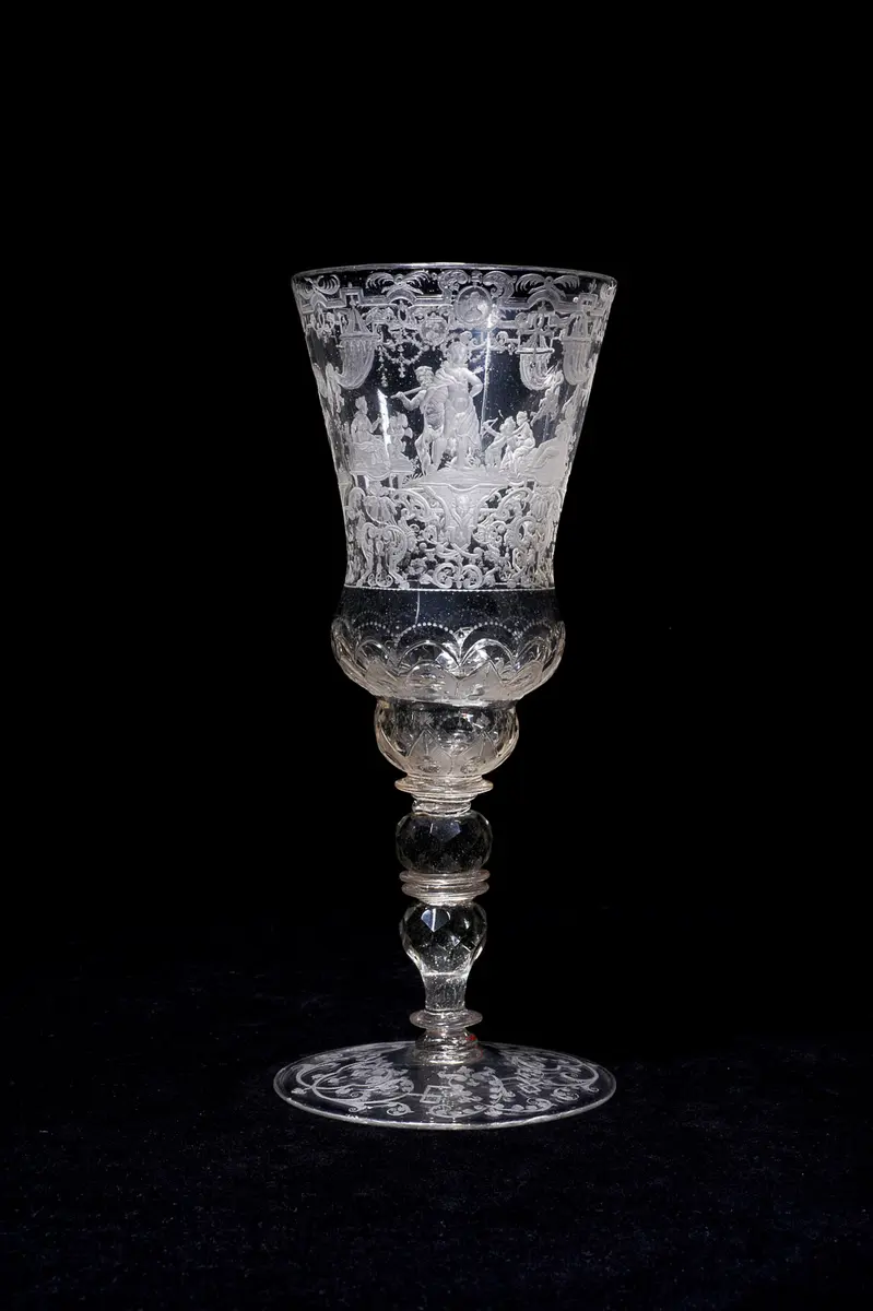 Pokal mit Szenen aus dem Leben Amors